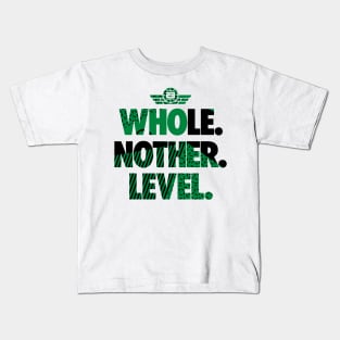 Next Level Lucky Green Retro Kids T-Shirt